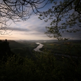 Kinnoull hill early morning