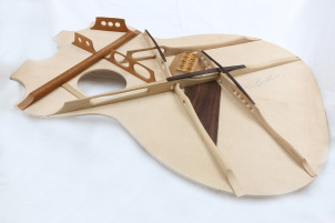 Acoustic Guitar Construction Combolin Bracing