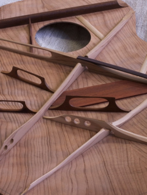 Acoustic Guitar Construction Bracing