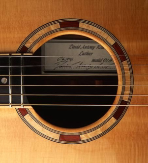 Acoustic Guitar Sound Hole A Gloss Auditorium
