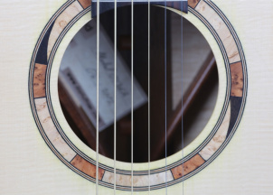 Acoustic Guitar Sound Hole New Auditorium Rossette