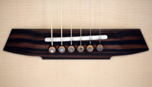Acoustic Guitar Details New Auditorium Bridge